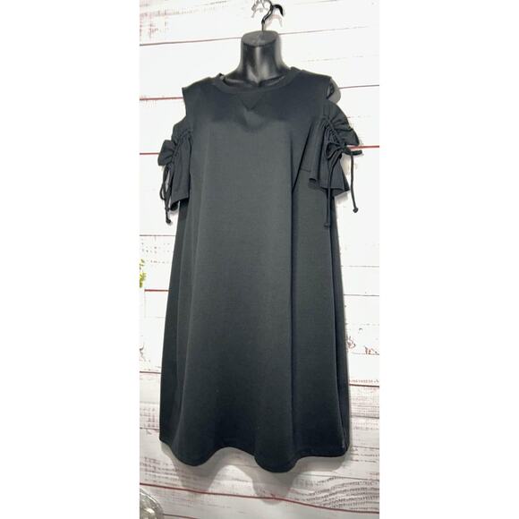 Be by Chetta Dresses & Skirts - Women’s Be By Chetta B Cold Shoulder Little Black Dress Medium